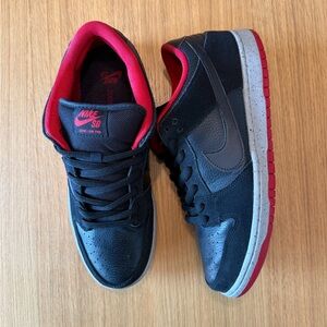 2015 Nike SB Dunk Low Black Cement size 12